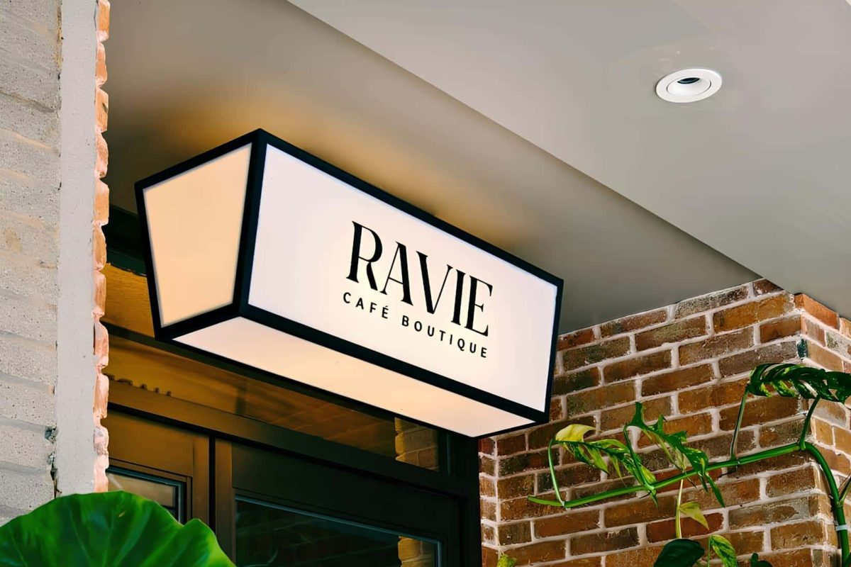 Cách thiết kế bảng hiệu hộp đèn quán cafe đẹp Bảng hiệu hộp đèn gắn tường cho quán cafe thu hút khách