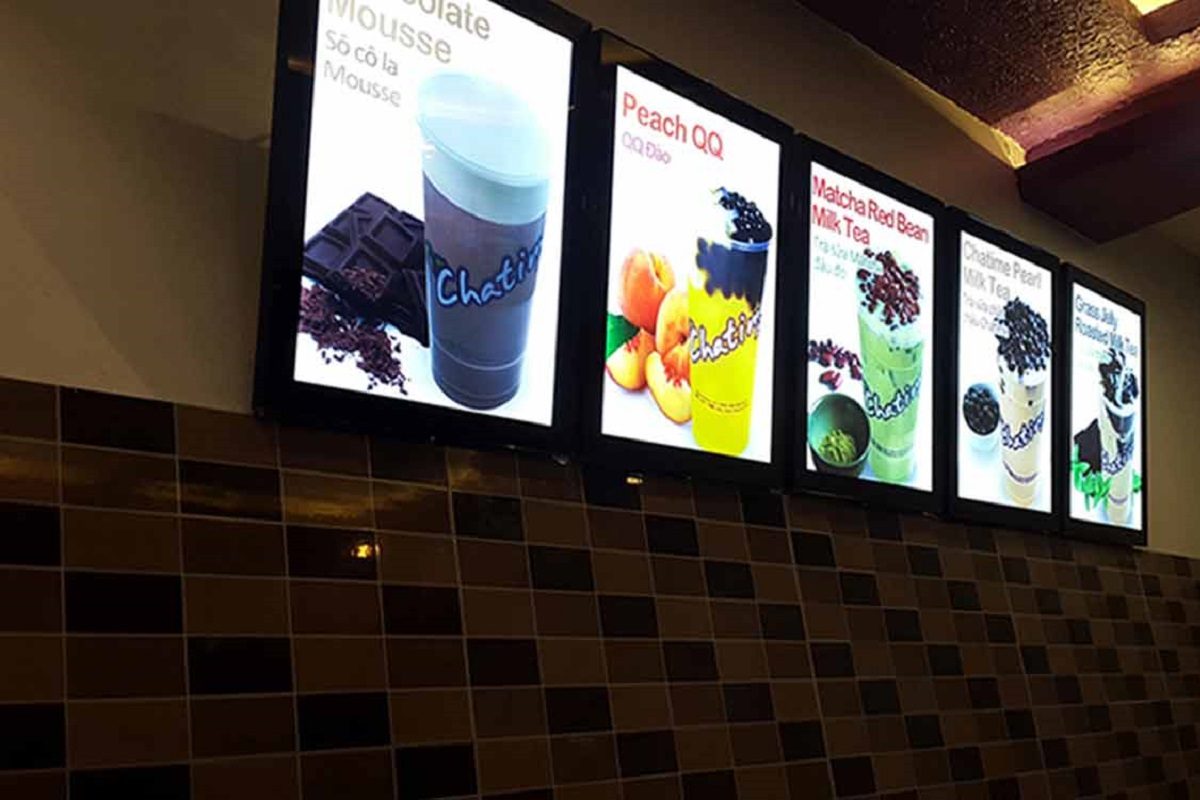 Gợi ý các loại hộp đèn LED quảng cáo đẹp nhất hiện nay 1 Hộp đèn LED quảng cáo đẹp, bền và tiết kiệm điện