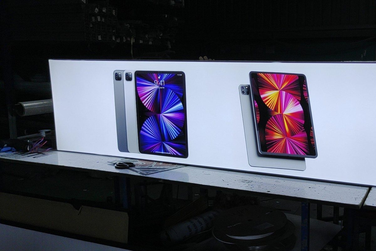 Top những mẫu hộp đèn LED siêu mỏng thu hút khách hàng 3 Hộp đèn LED siêu mỏng đổi poster tiện lợi, dễ thay nội dung