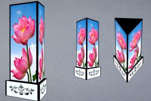 Hộp đèn xoay 360 độ Magic độc đáo